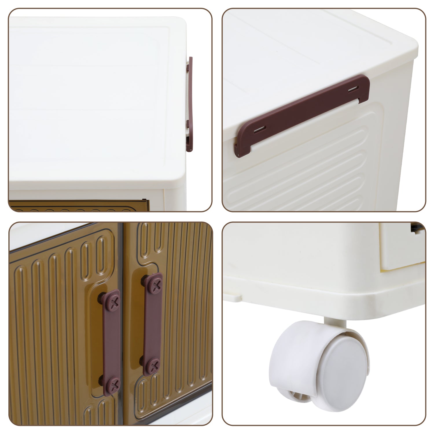 Cosmo Go Aufbewahrungsbox Schließfächer mit Türen & Rädern