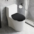 Cosmo Go Toilettendeckel WC Sitz mit Absenkautomatik O-Form