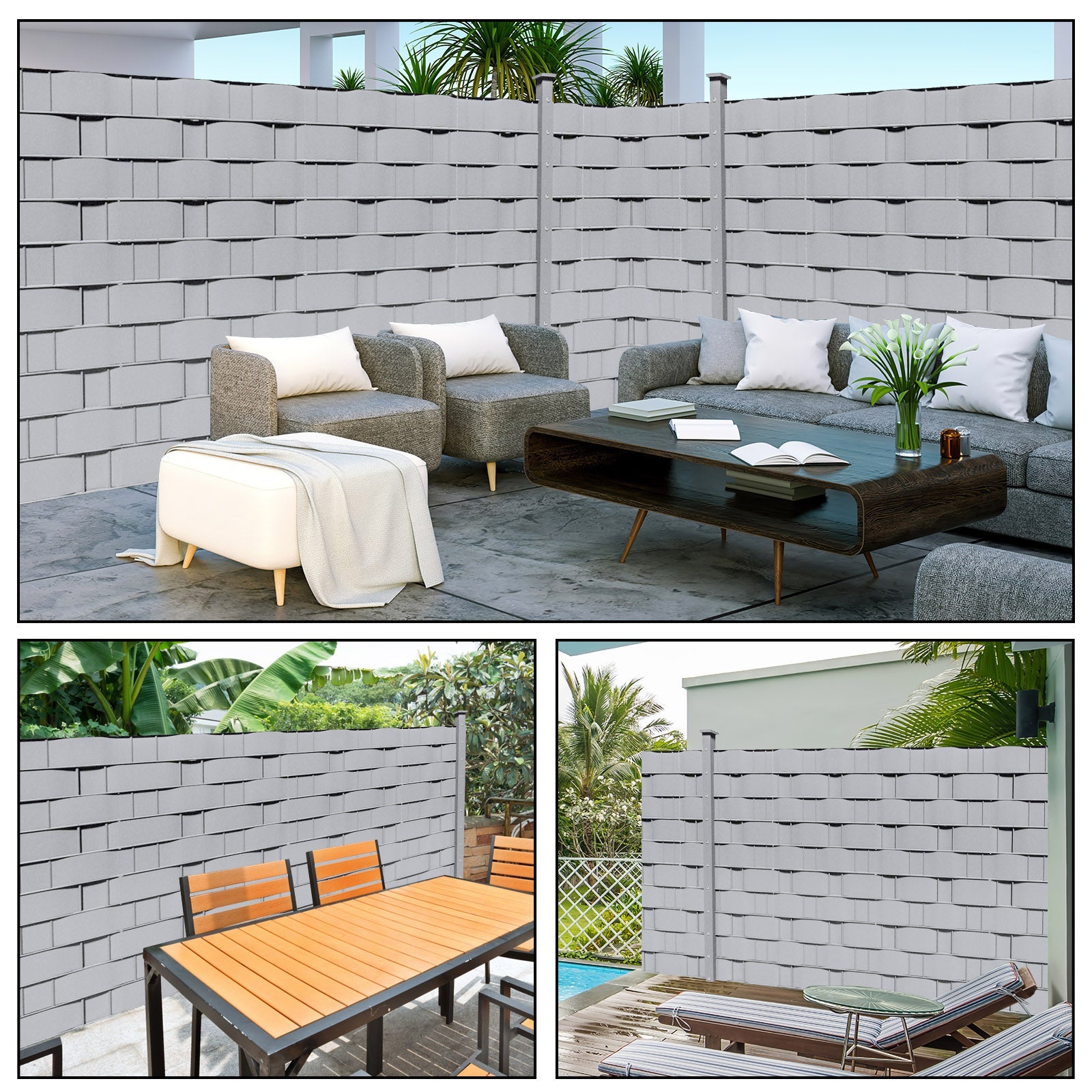 Cosmo Go Sichtschutzstreifen Sichtschutzfoli 70m