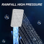 Cosmo Go Duschpaneel Wandduschpaneel 5 Funktionen Edelstahl Silber