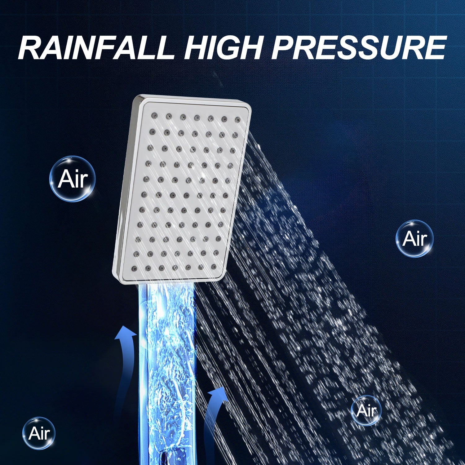 Cosmo Go Duschpaneel Wandduschpaneel 5 Funktionen Edelstahl Silber