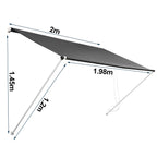 Cosmo Go Einziehbar Markisen Spannmarkise