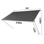 Cosmo Go Einziehbar Markisen Spannmarkise