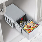 Cosmo Go Mülleimer Abfalleimer Einbau 30L Schrank