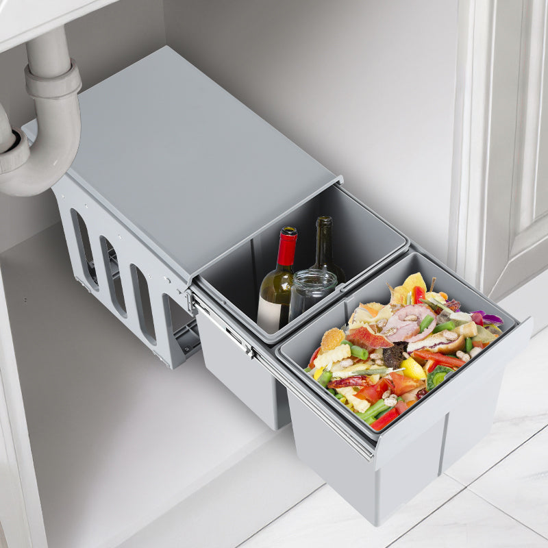 Cosmo Go Mülleimer Abfalleimer Einbau 30L Schrank