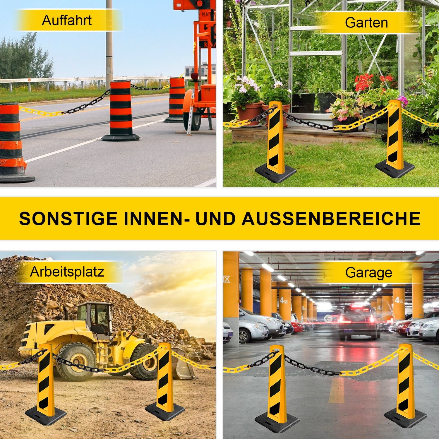 Cosmo Go Absperrkette Warnkette 25m/50m