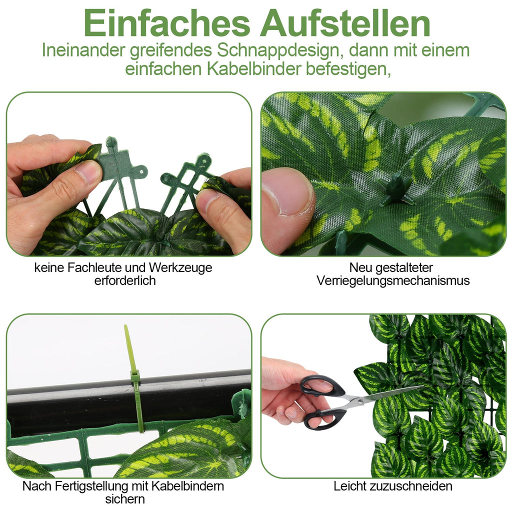 Cosmo Go Künstliche Efeu Hecke Sichtschutz