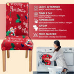 Cosmo Go Stuhlhussen Weihnachten 6er Set