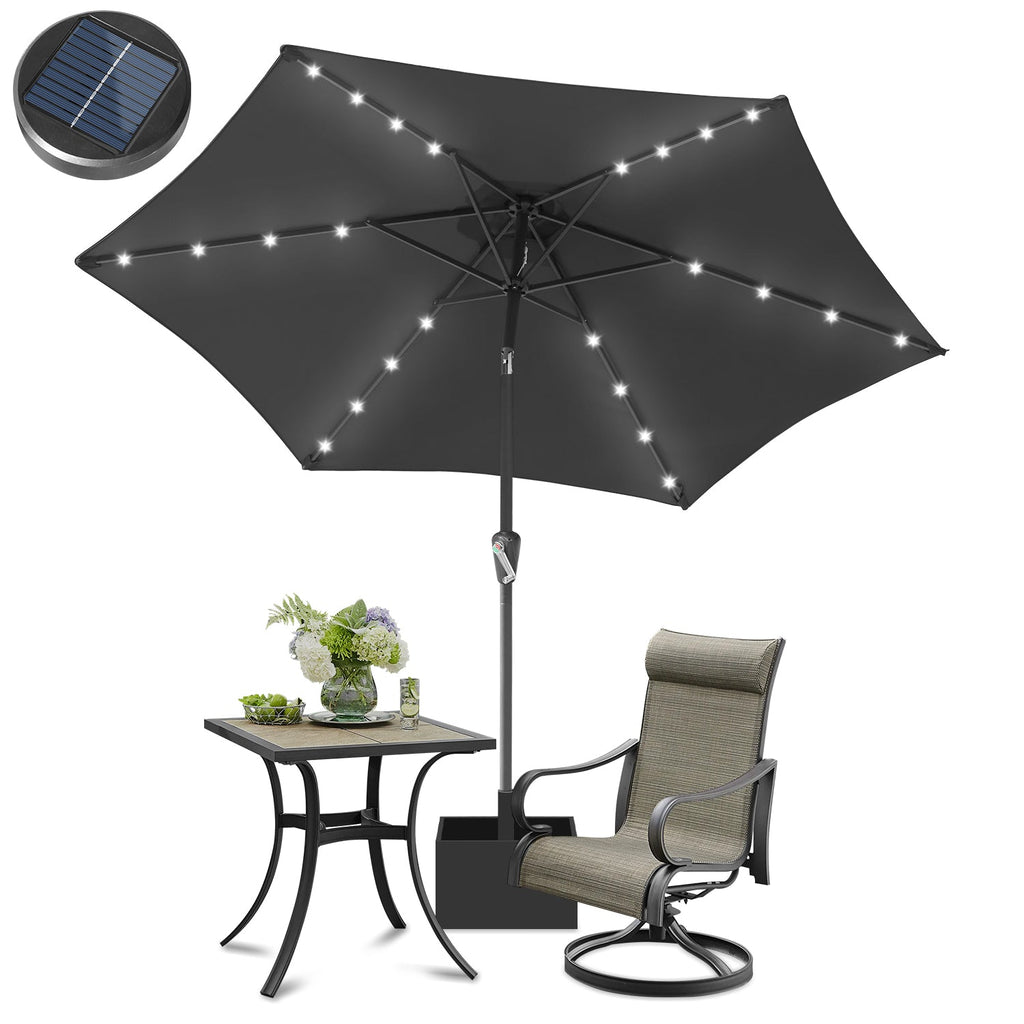 Cosmo Go Sonnenschirm 2.7m Winkelverstellbar mit/ohne LED