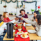 Cosmo Go Glühweinkocher Glühweintopf Edelstahl 1800W 10L