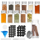 Cosmo Go Drehdeckel Gewürzflasche Gewürzkörnerbehälter 12 Stück