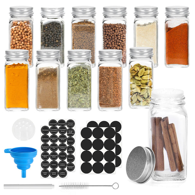 Cosmo Go Drehdeckel Gewürzflasche Gewürzkörnerbehälter 12 Stück Hover Image