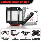 Cosmo Go Led Werkstatt Deckenleuchte Verstellbaren Paneelen 200W