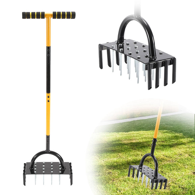 Cosmo Go Rasenlüfter Aerifizierer Vertikutierer für verdichtete Böden Hover Image