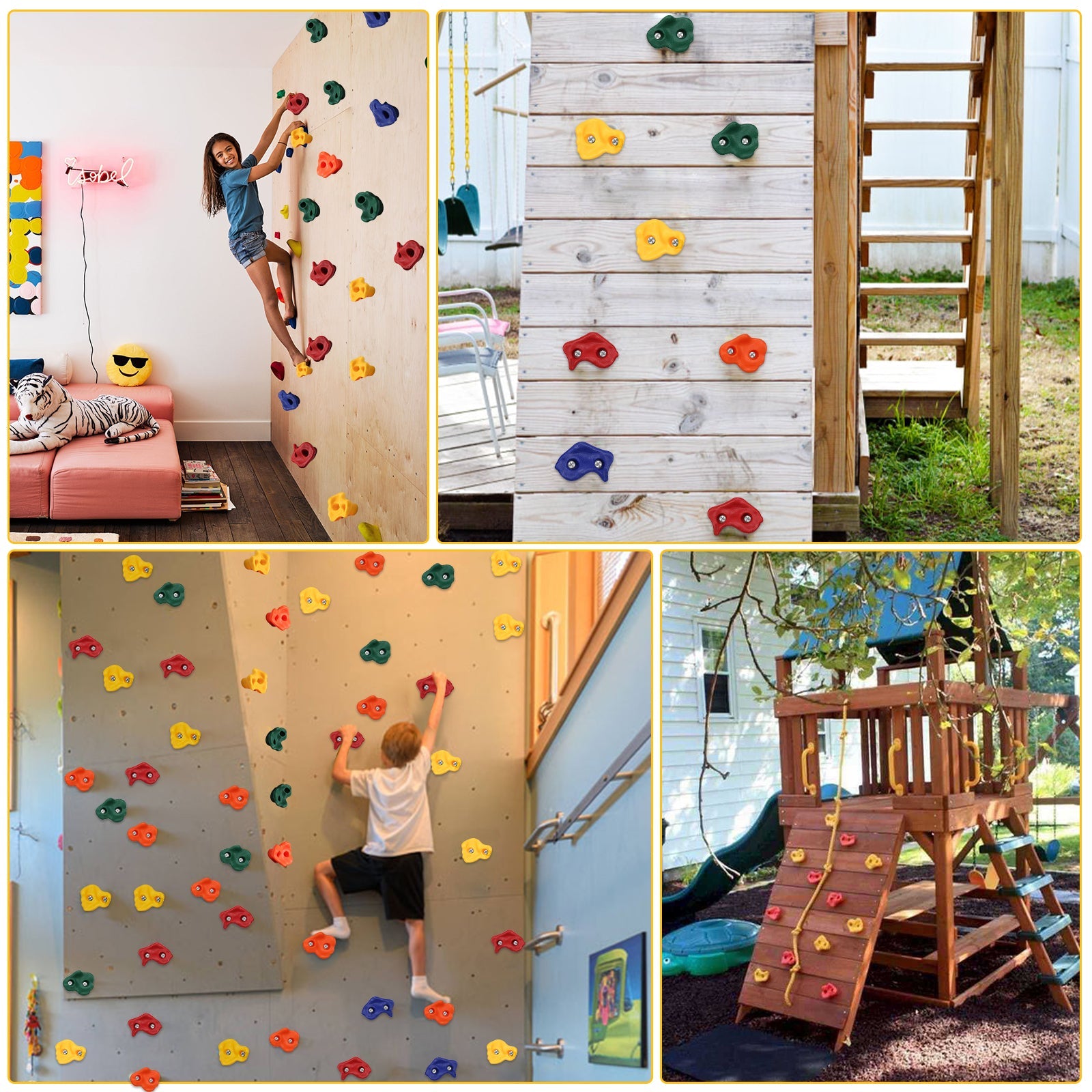 Cosmo Go Klettergriffe Outdoor 10/25PCS  Kinder