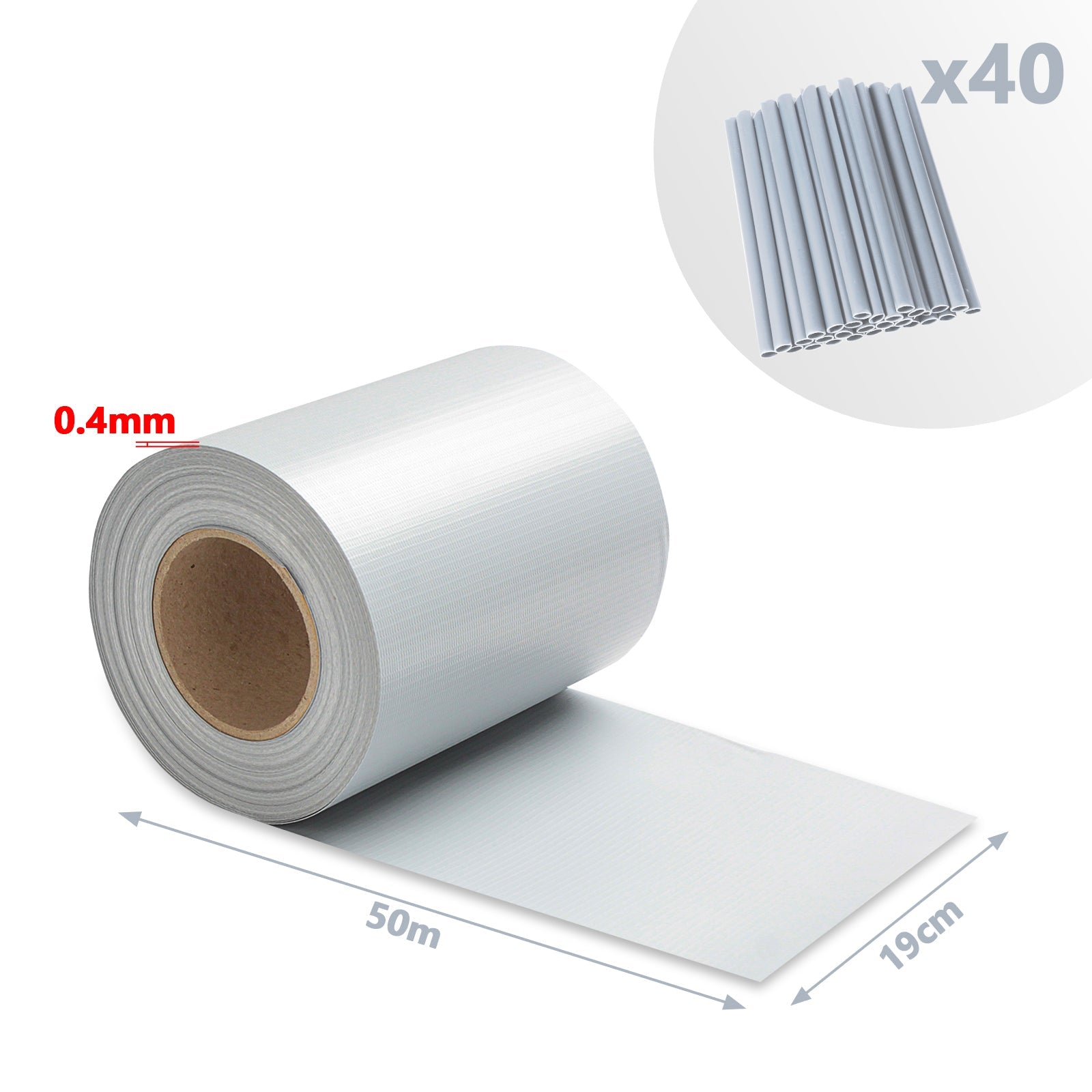 Cosmo Go Sichtschutzstreifen Sichtschutzfoli 50m