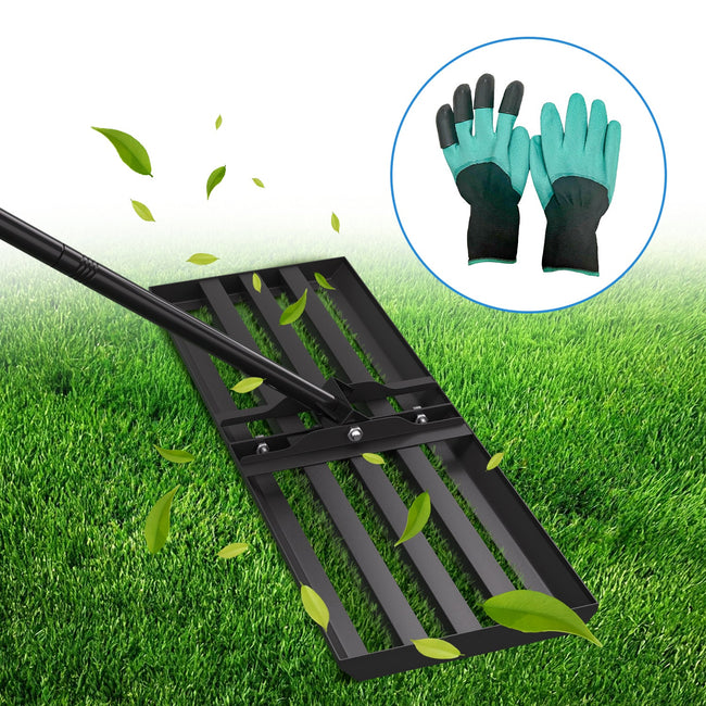 Cosmo Go Rasenrakel Rasenschieber 75cmx25cm Gewindegriff Hover Image