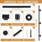Cosmo Go Handlauf Treppe Edelstahl Handlauf Schwarz