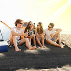 Cosmo Go Campingteppich Vorzeltteppich Schwarz