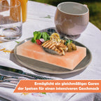 Cosmo Go Grill Salzstein BBQ 20x10x2.5CM 2er Set