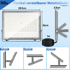 Cosmo Go LED Außenstrahler Kaltweiß IP65 50W-200W