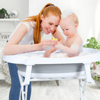 Cosmo Go Babywanne mit Ständer Faltbare mit Thermometer