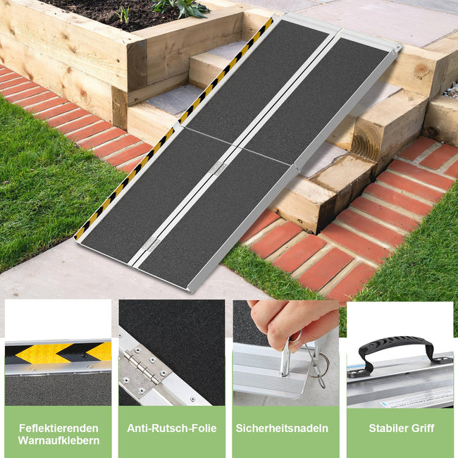 Cosmo Go Rollstuhlrampe Laderampe Alu bis 270kg Main Image