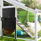 Cosmo Go Hühnerklappe Automatische Solar mit LED Display und Fernbedienung