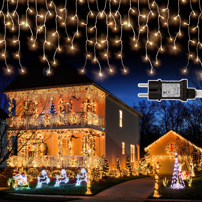 Cosmo Go LED Eisregen Lichterkette 200/400/600 LEDs Hover Image