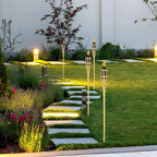 Cosmo Go 12er Set Gartenfackeln mit Docht