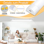 Cosmo Go LED Feuchtraumleuchte Neutralweiß 18W/36W/48W