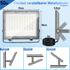 Cosmo Go LED Außenstrahler Kaltweiß IP65 50W-200W
