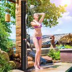 Cosmo Go 35L Solardusche Gartendusche Inkl. Schutzhaube und Handbrause