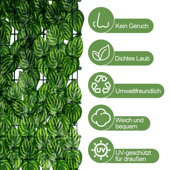 Cosmo Go Künstliche Efeu Hecke Sichtschutz Main Image