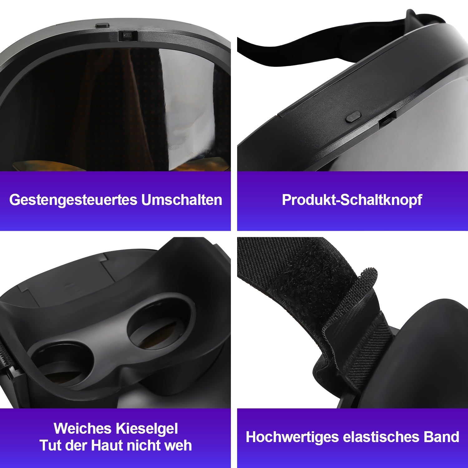 Cosmo Go LED Maske Party Halloween APP-Steuerung
