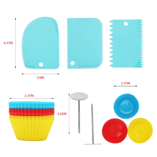 Cosmo Go 106 Teiliges Kuchen Spritztüllen Set Main Image