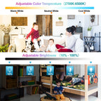 Cosmo Go 24W LED Deckenleuchte RGB mit Sternenhimmel-Effekt