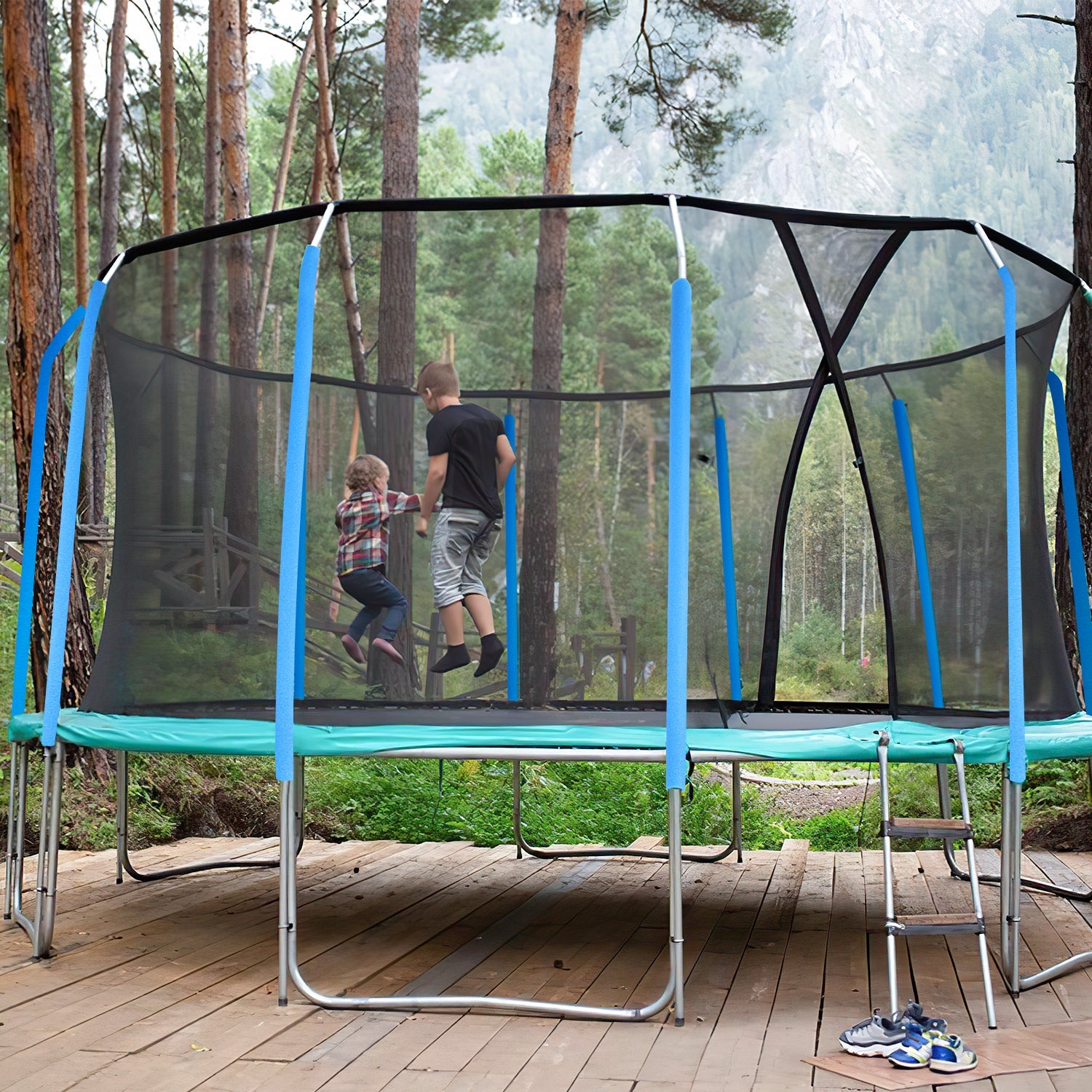 Cosmo Go Trampolin Schaumstoff Rohre Stangenschutz 92cm 16x