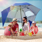 Cosmo Go 210cm Sonnenschirm Strandmuschel 2 in 1