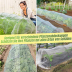 Cosmo Go Garteninsektennetz Pflanzenschutznetz 3x9m/3x10m