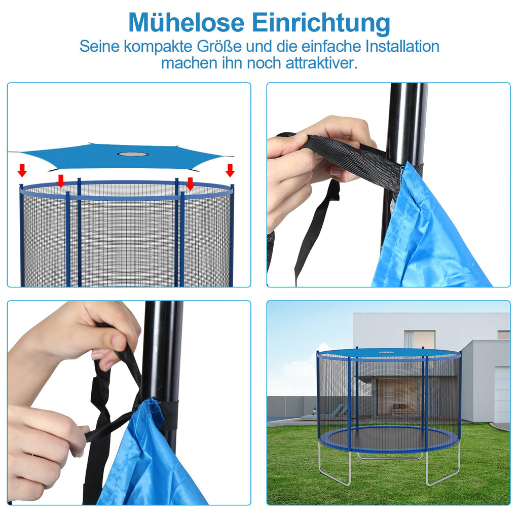 Cosmo Go Trampolin Abdeckung Sonnenschutz Ø 244cm Ø 306cm