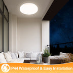 Cosmo Go 18W LED Deckenleuchte Neutralweiß mit Bewegungsmelder