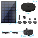 Cosmo Go SolarPumpe Teichpumpe 1.2W/1.5W/2.5W