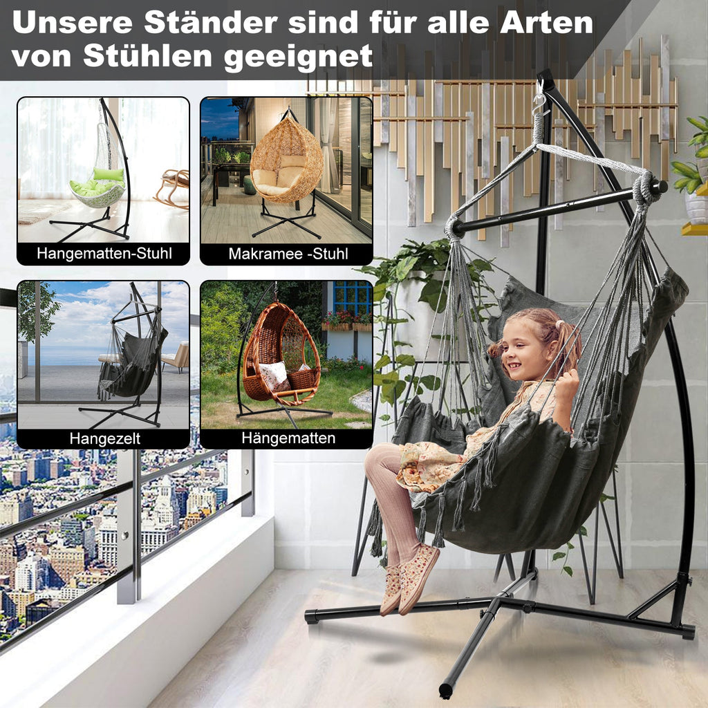 Cosmo Go Hängesessel Gestell aus Metall Belastung 150kg