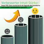 Cosmo Go PVC Sichtschutzmatte mit Kabelbindern 3-Gewicht-Verstärkung
