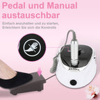 Cosmo Go Elektrische Nagelfräser Pediküre  35000 U/min