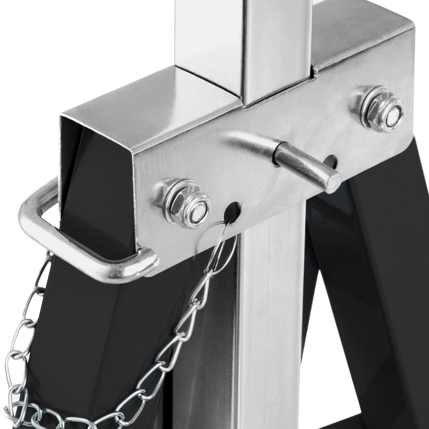 Cosmo Go 2x Gerüstbock Klappbock 7-fach höhenverstellbar Schwarz