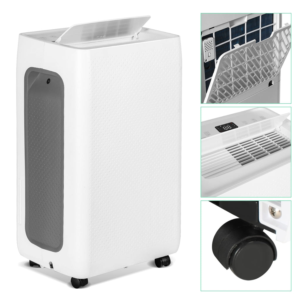 Cosmo Go Luftentfeuchter 26L mit Timerfunktion, Wäschetrockungsfunktion, Abtaufunktion