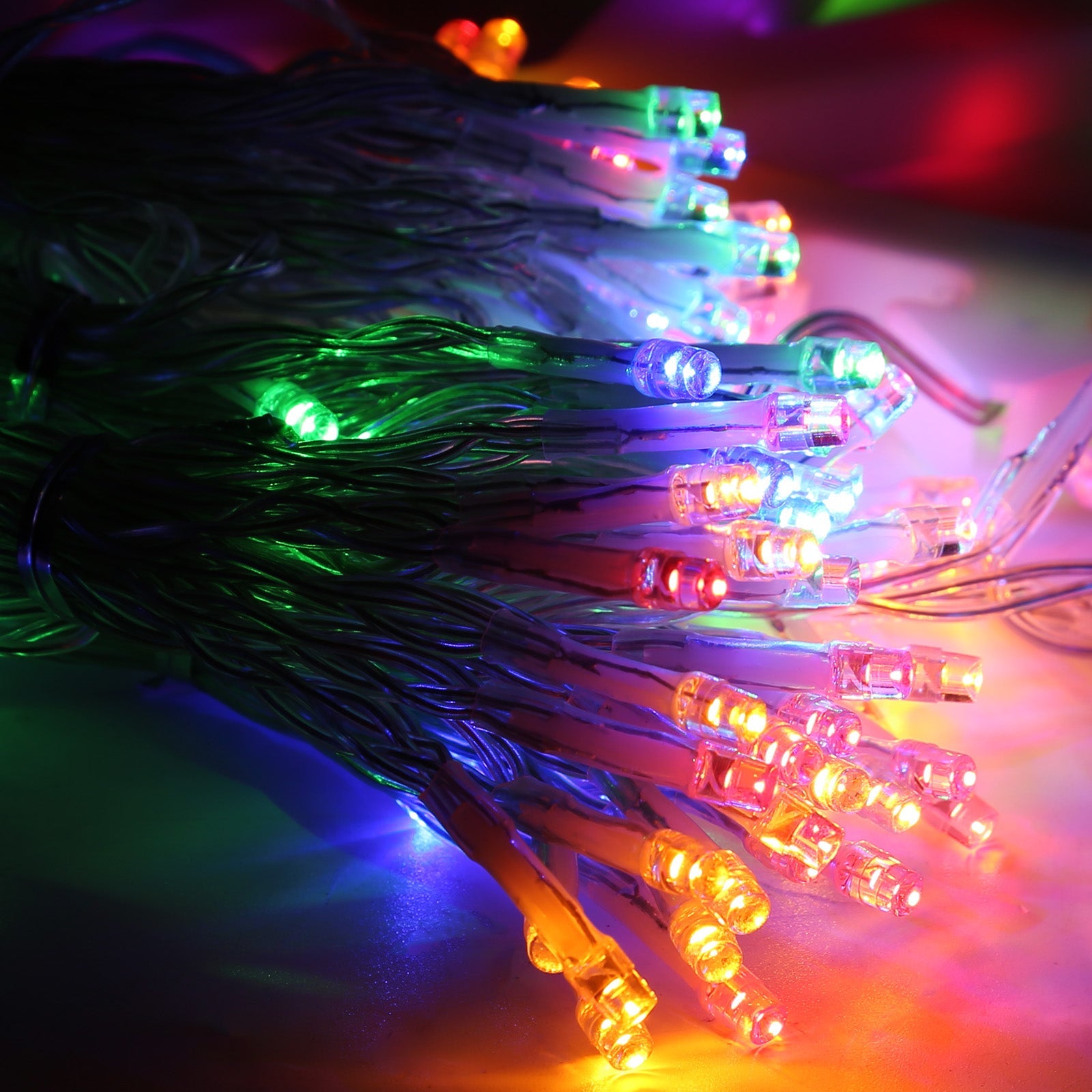 Cosmo Go LED Lichterkette mit Sternen mit 9 Girlanden