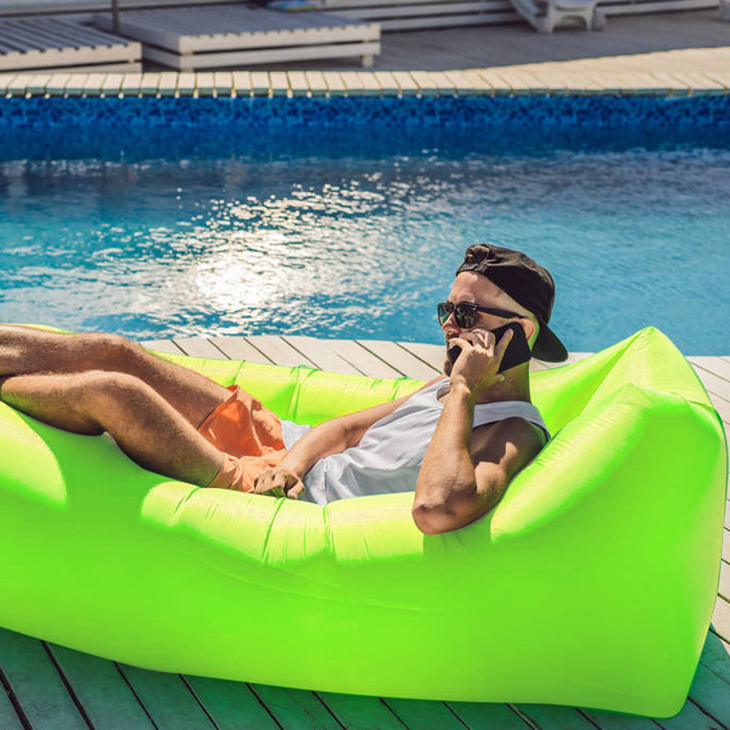 Cosmo Go Aufblasbares Luftsofa Sitzsack Sofa belastbar